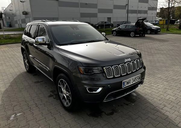 Jeep Grand Cherokee cena 189000 przebieg: 61000, rok produkcji 2020 z Wrocław małe 781